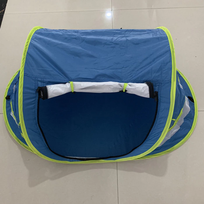 Cheap Goat Tents Baby Kid Beach Tent Folding Sun Protection Portable Travel Tent Infant Sun Shelters Mosquito Net Outdoor Camping Sunshade Beach Tents 